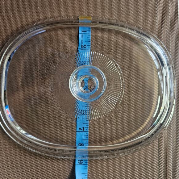Pyrex Corningware Glass Replacement Lid with Knob Handle # DC-1.5-C - Picture 5 of 6
